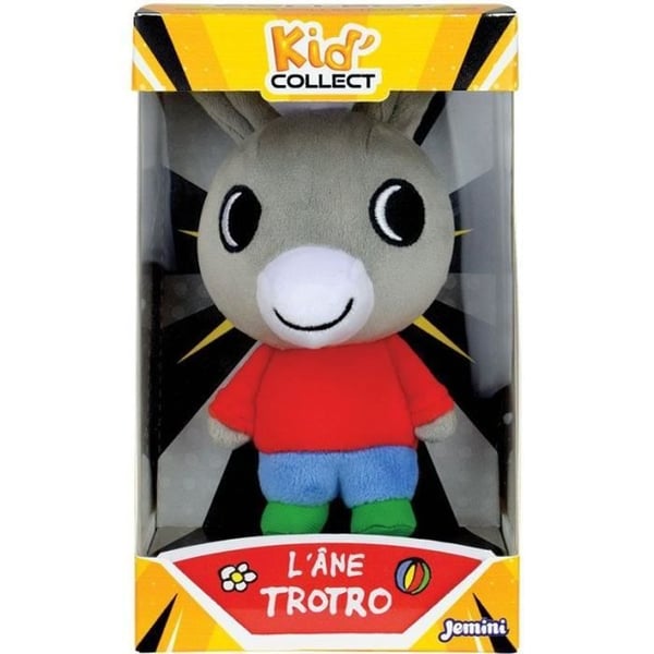 Trotro Æsel Samlerplyslegetøj - JEMINI - TROTRO - Kid'collect +/- 13 cm