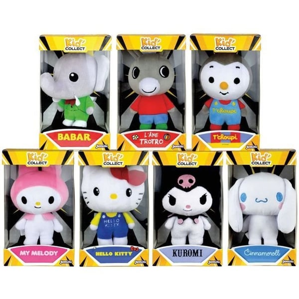 Samlerbamse - JEMINI - Hello Kitty - Kid'collect +/- 13 cm