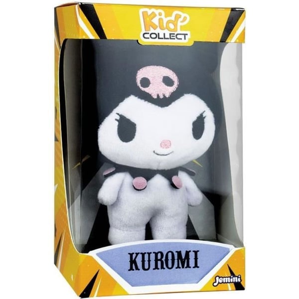 Samlerbamse Kuromi - JEMINI - Hello Kitty - Kid'collect +/- 13 cm