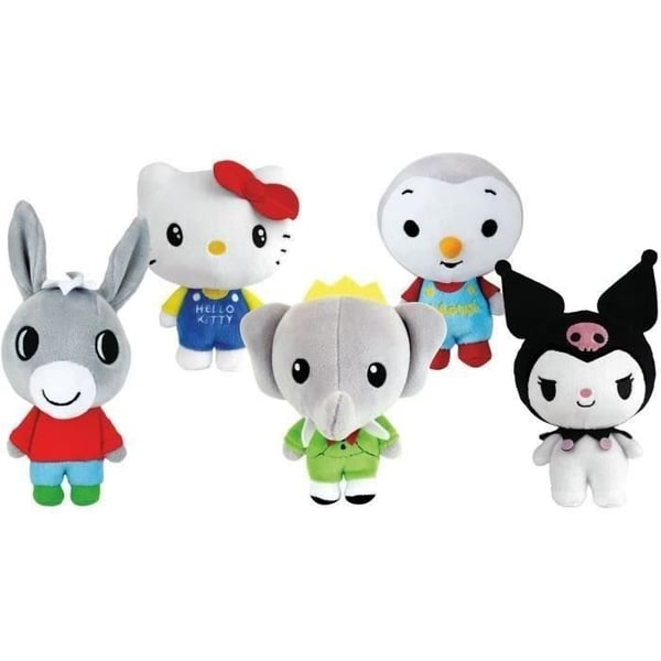 Samlerbamse Kuromi - JEMINI - Hello Kitty - Kid'collect +/- 13 cm