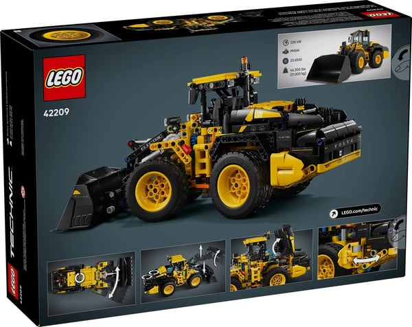 LEGO TECHNIC 42209 Volvo L120 Elhjullastare