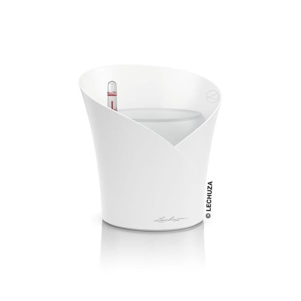 LECHUZA Plantekasse ORCHID ALL-IN-ONE Mat hvid