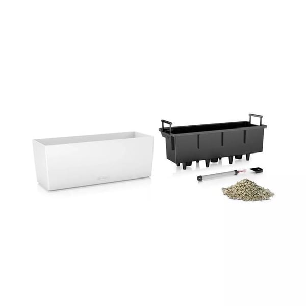 Jardiniere - Lechuza UK - Balconera Color 50 - Skiffer - Rektangulär - Med vattenreserv
