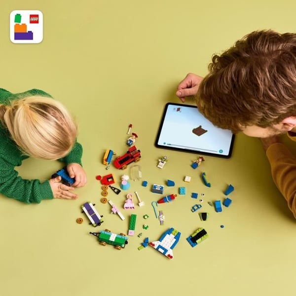 LEGO | Disney ja Pixar 43264 Toy Story -juna ja kauko-ohjattava auto - Lelu 4-vuotiaille