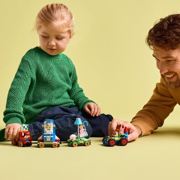 LEGO | Disney ja Pixar 43264 Toy Story -juna ja kauko-ohjattava auto - Lelu 4-vuotiaille