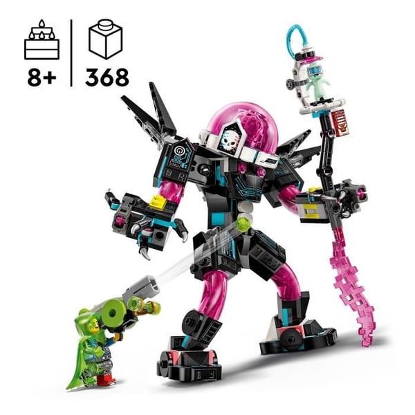 LEGO Dreamzzz 71495 Mateo vs. Cyberhjernerobotten - Byggesæt til drenge i alderen 8 år