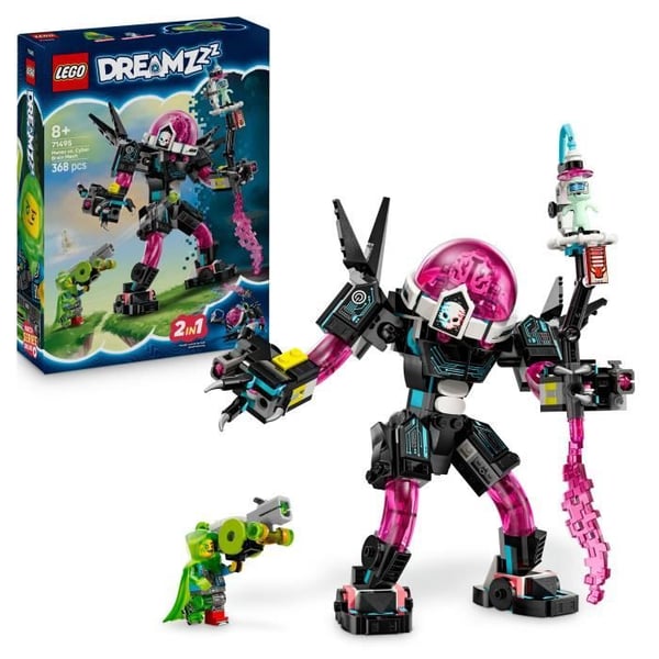 LEGO Dreamzzz 71495 Mateo vs. Cyberhjernerobotten - Byggesæt til drenge i alderen 8 år