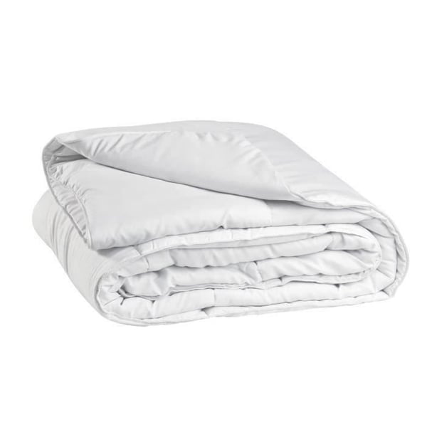 Peitto - 220 x 240 cm - Keskivaalea - 100 % polyesteriä - 2 hengelle - Valkoinen