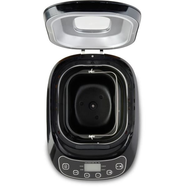 Leipäkone - LIVOO - DOP218 - 550W - 12 ohjelmaa - Irrotettava alumiinikulho - LCD-näyttö - 3 lisävarustetta mukana