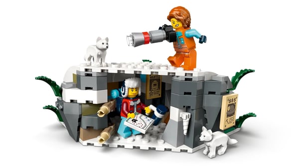 LEGO CITY 60470 Opdagelsesrejsendes Polarekspresstog