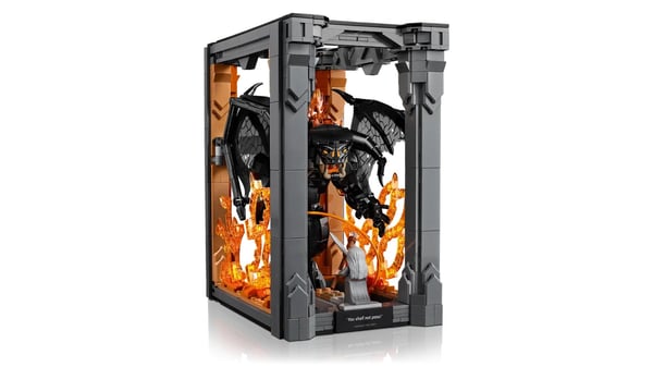 LEGO ICONS 10367 Sagan om ringen: Balrog-bokhörnan