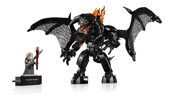 LEGO ICONS 10367 Sagan om ringen: Balrog-bokhörnan
