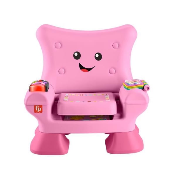 Fisher-Price - Grin & Lær Progressiv Læring - Lyserød Elektronisk Stol - Fisher-Price - JFF07 Fisher-Price - Grin & Lær Progressiv Læring - Lyserød Elektronisk Stol - Fisher-Price - JFF07