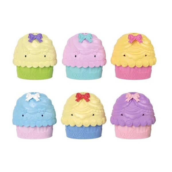 Disney Prinsesse - Cupcake Dukke Afsløring Lille Dukke med 5 Overraskelser - Disney Prinsesse - JFG78