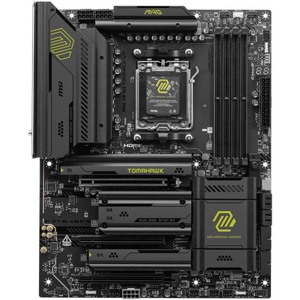 Emolevy - MSI - MAG X870E TOMAHAWK WIFI AM5 ATX-paikka
