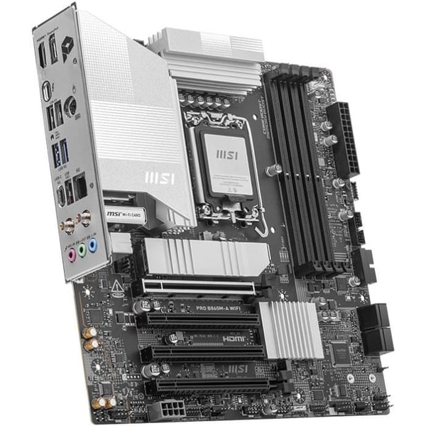 Moderkort - MSI - PRO B860M-A WIFI Intel B860 LGA 1851 (Socket V1) micro ATX