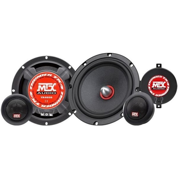 MTX TX465S Bilhögtalare 2-vägs kit 16,5 cm 80 W RMS 4 neodymdiskanthögtalare 25 mm cellulosamembran MTX TX465S Bilhögtalare 2-vägs kit 16,5 cm 80 W RMS 4 neodymdiskanthögtalare 25 mm cellulosamembran
