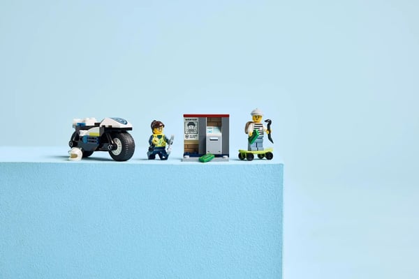 LEGO CITY 60455 Politimotorcykeljagt
