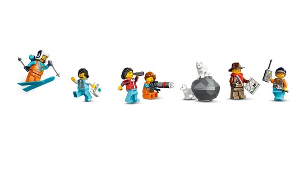 LEGO CITY 60470 Opdagelsesrejsendes Polarekspresstog