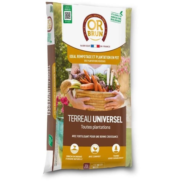 Yleiskäyttöinen ruukkumulla - RUSKEA KULTA - OBRTUNI20N - 20 L