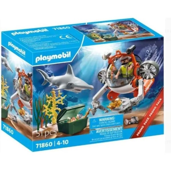 Playmobil 71860 Skattejagt med ubåd, kampagnepakker