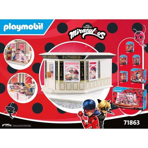 PLAYMOBIL 71863 Mirakuløs: Dupain Cheng Bageri