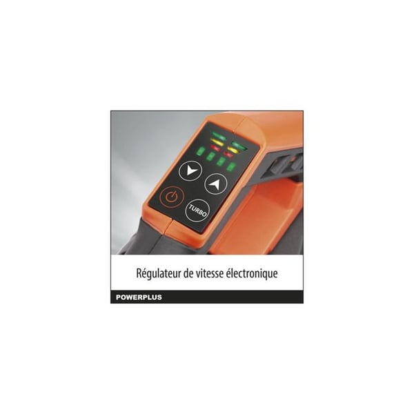 20 Volt batteriblæser. Hastighed 145 km