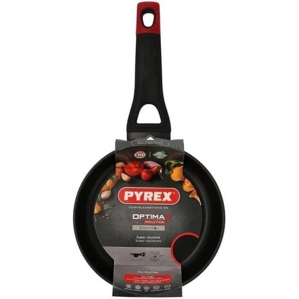 Stegepande - PYREX - 1455015 - Smedet aluminium - Non-stick - 20 cm - PFAS-fri Stegepande - PYREX - 1455015 - Smedet aluminium - Non-stick - 20 cm - PFAS-fri