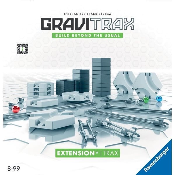 GraviTrax Trax / Railit -laajennussarja - 224142 - Ikä 8+ Ravensburger