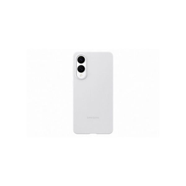 Ultratyndt silikonecover i lysegrå til Samsung Galaxy S25 Edge