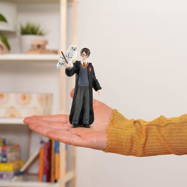 Harry Potter och Hedwig-figur. För barn från 6 år. Schleich 42633 Harry Potter. Trollkarlsvärldens universum