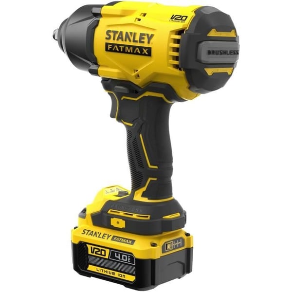 Iskuporakone - STANLEY FATMAX V20 - SFMCF940M1-QW - 1/2 harjaton 950 Nm - litium 18V - 1 akku 4Ah