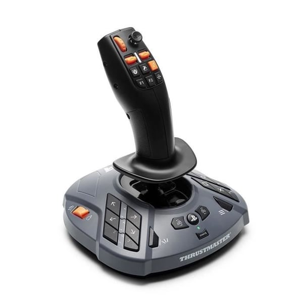 Joystick - THRUSMASTER - SimTask FarmStick - Musta/Harmaa