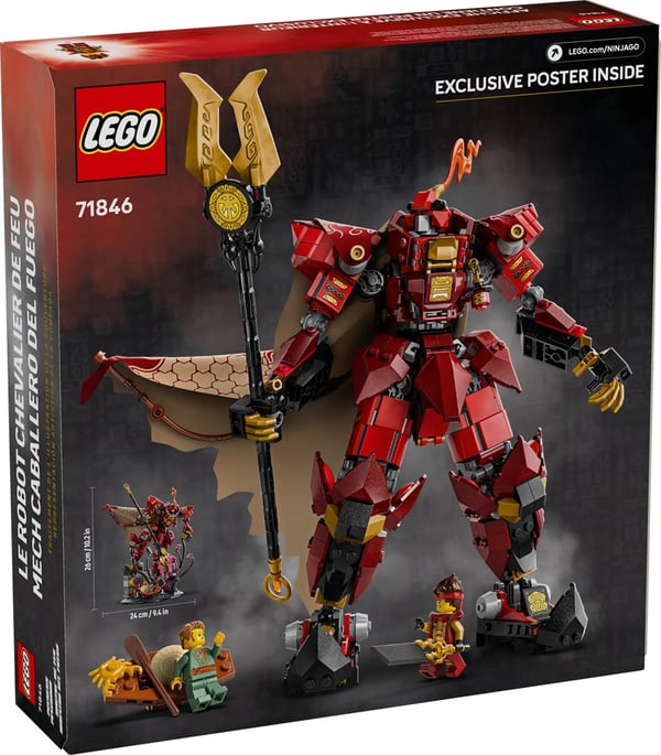 LEGO NINJAGO 71846 Eldriddarroboten