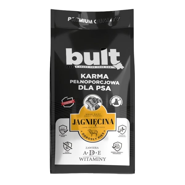 BULT Lamm - torrfoder för hundar - 12 kg