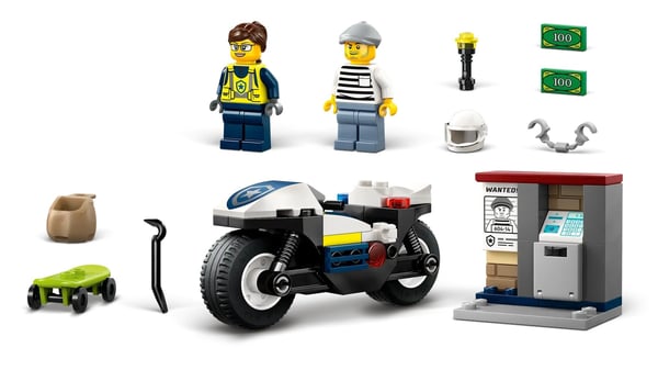 LEGO CITY 60455 Politimotorcykeljagt