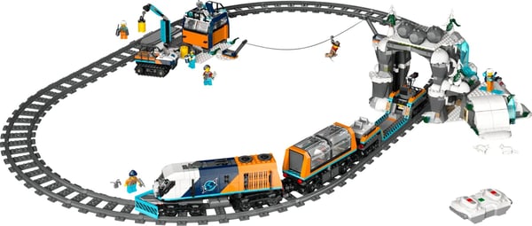 LEGO CITY 60470 Opdagelsesrejsendes Polarekspresstog