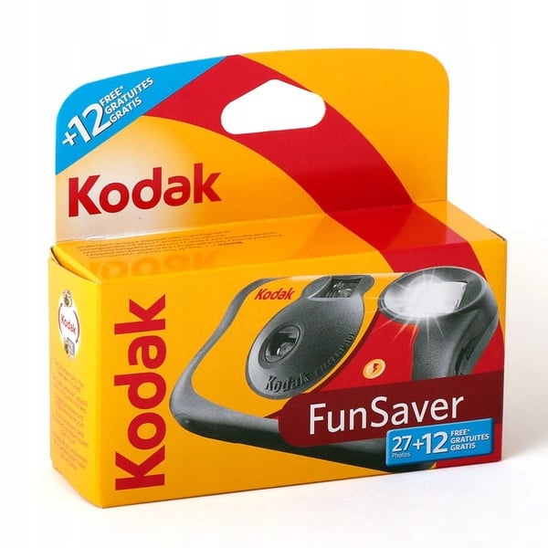 Kodak FUN Flash Engangskamera. 27+12 pic