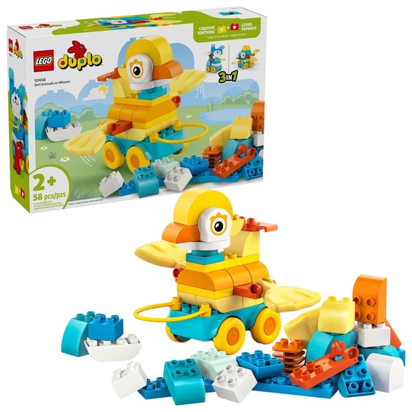 LEGO DUPLO 10448 3-i-1 Dyr på Hjul