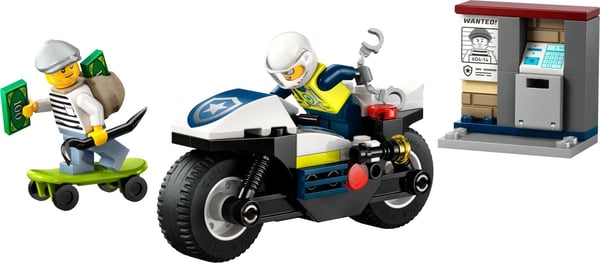 LEGO CITY 60455 Politimotorcykeljagt