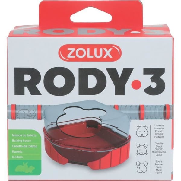 Rody3 Cage kattebakke - ZOLUX - Rodylounge - Til små gnavere - Grenadine Rody3 Cage kattebakke - ZOLUX - Rodylounge - Til små gnavere - Grenadine