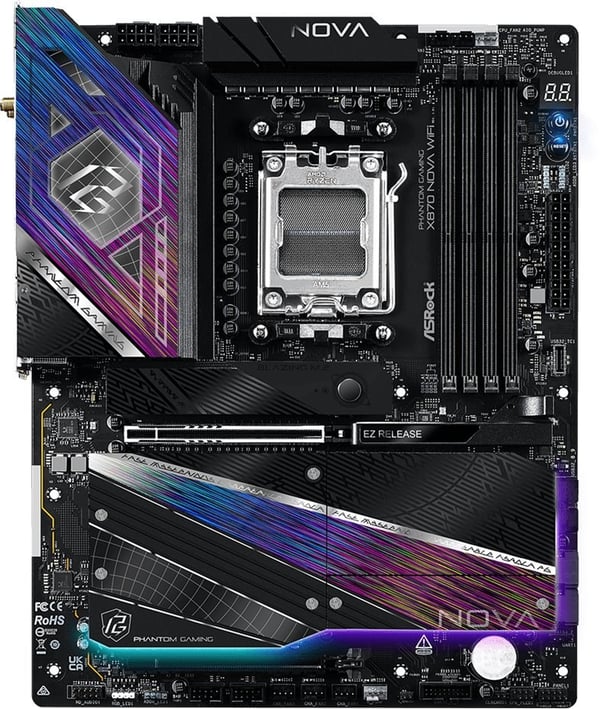 ASRock X870 NOVA WIFI -emolevy