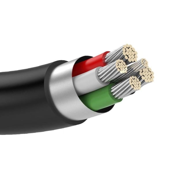 Ugreen USB-kabel - mini-USB 480 Mbps 3 m US132 (sort)