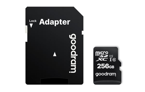 Goodram M1AA 256 Gt:n MicroSDXC UHS-I luokka 10 -muistikortti