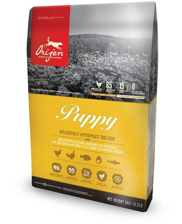 Orijen Puppy Kyckling. Fisk. Kalkon 6 kg Orijen Puppy Kyckling. Fisk. Kalkon 6 kg