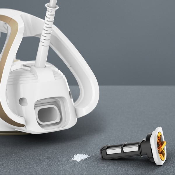 Tefal Puregliss FV8042 Kuiva- ja höyrysilitysrauta Durilium AirGlide Autoclean -pohja 3000 W Pronssi. Valkoinen