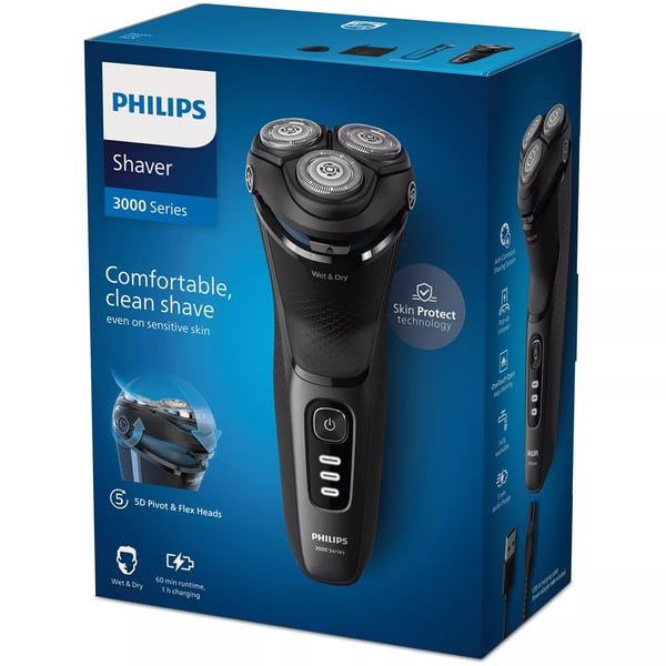 Philips Shaver 3000-serien S3244/12 våt- och torrrakapparat
