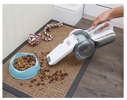 Black & Decker PV1820L handdammsugare Krom Påslös