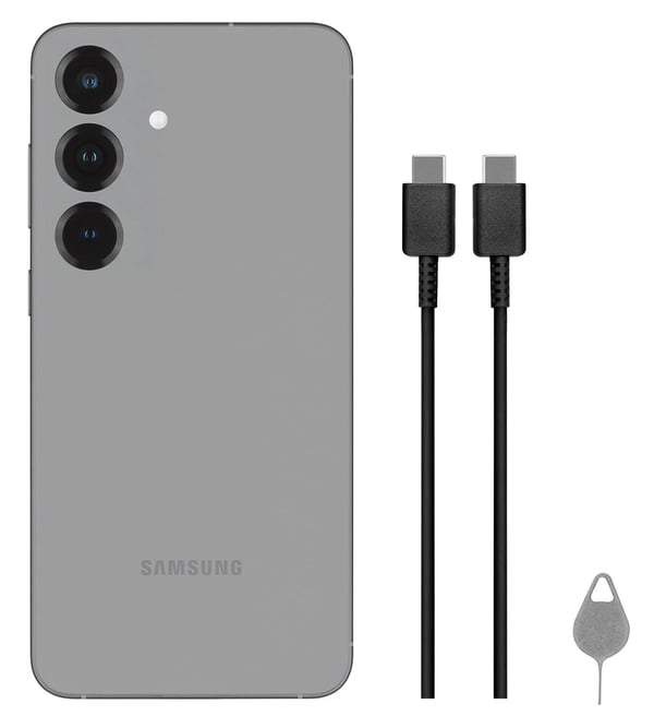 Samsung Galaxy S25 15,8 cm (6,2") Dubbelt SIM-kort Android 15 5G USB Typ-C 12 GB 128 GB 4000 mAh Silver