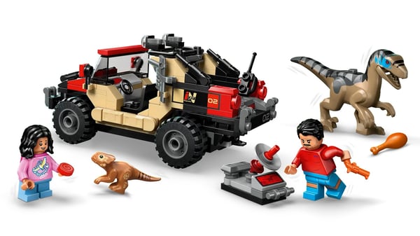 LEGO JURASSIC WORLD 76972 Raptor Offroad-flugt